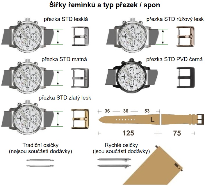 Kožený zelený řemínek na hodinky - V263 | SHOPE.sk Kožený zelený řemínek na hodinky - V263 | SHOPE.sk